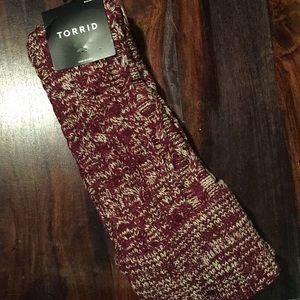Torrid knee high boot socks